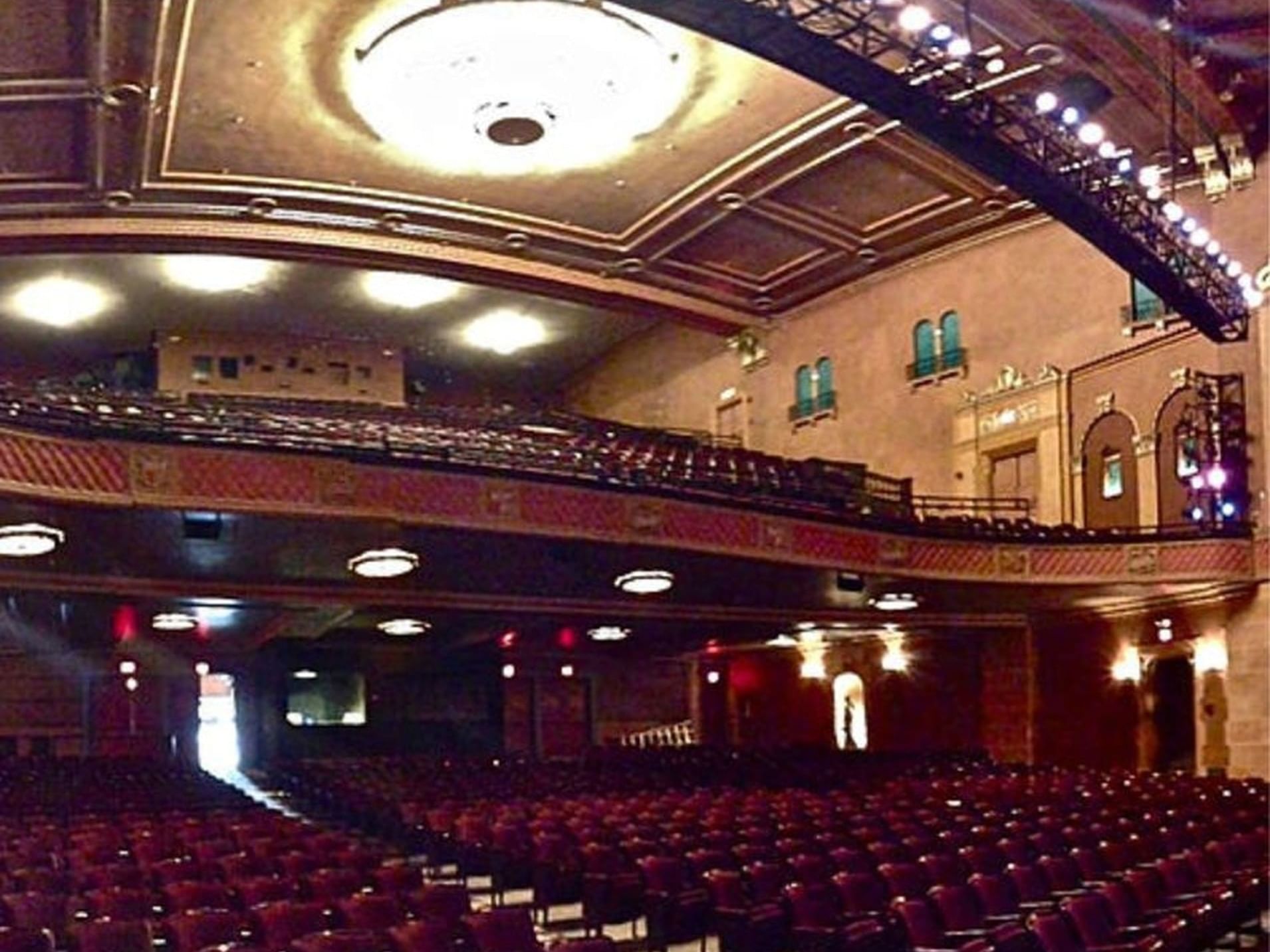 Interior of the Jefferson Theater near MCM Elegante Beaumont