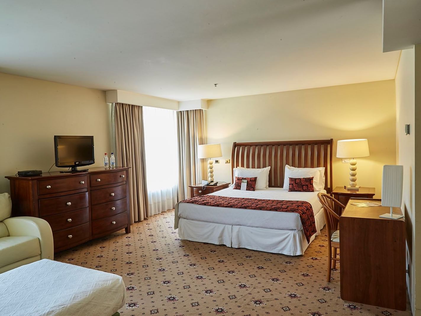 Interior of Superior matrimonial Room at Hotel Torremayor Lyon