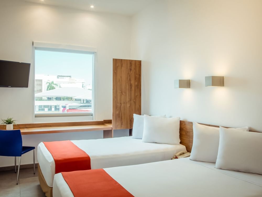 Interior of Superior Twin Room at One Hotels