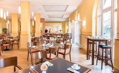 Breakfast at Leo´s Bistro in Hotel Collegium Leoninum, Bonn