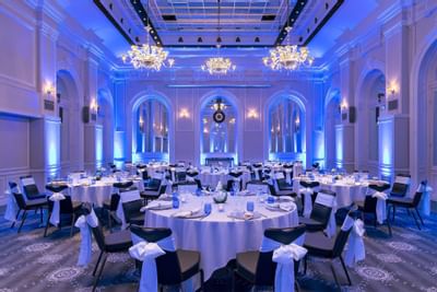 Interior of Baccarat meeting room
at Hilton Paris Opera Hotel