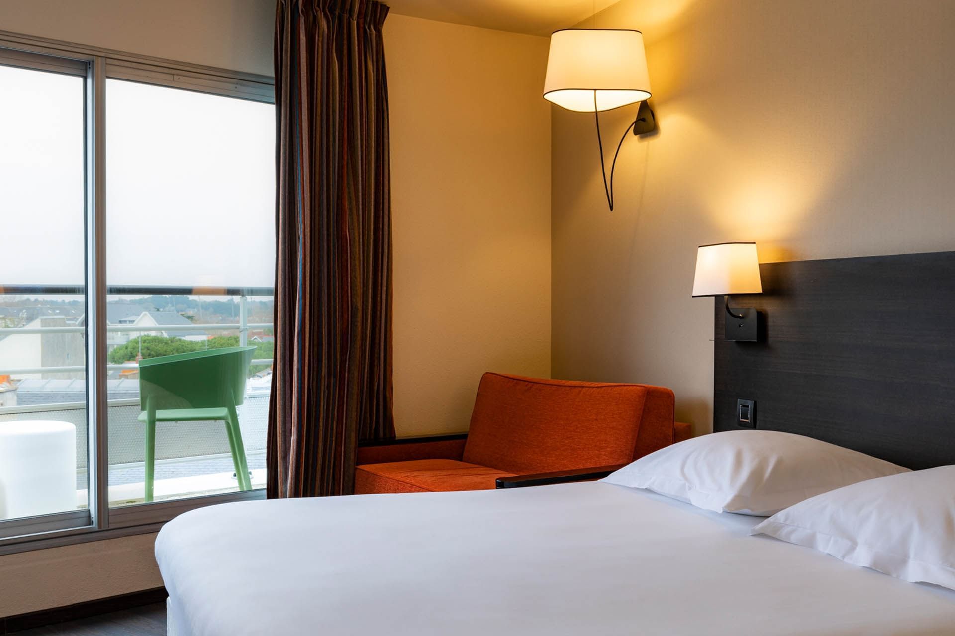 Chambre triple confort à l'Escale Oceania Pornichet La Baule