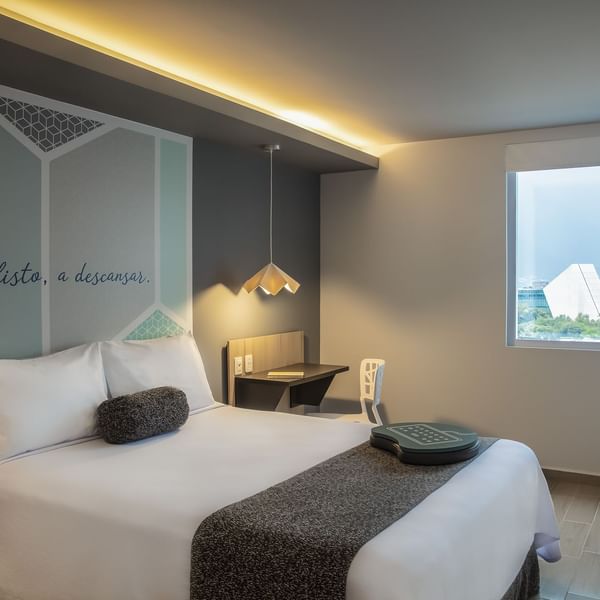 Interior of Superior One Queen Room at One Hotels