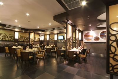 Neo Café with a sizable dining area at Amora Neoluxe Hotel Bangkok