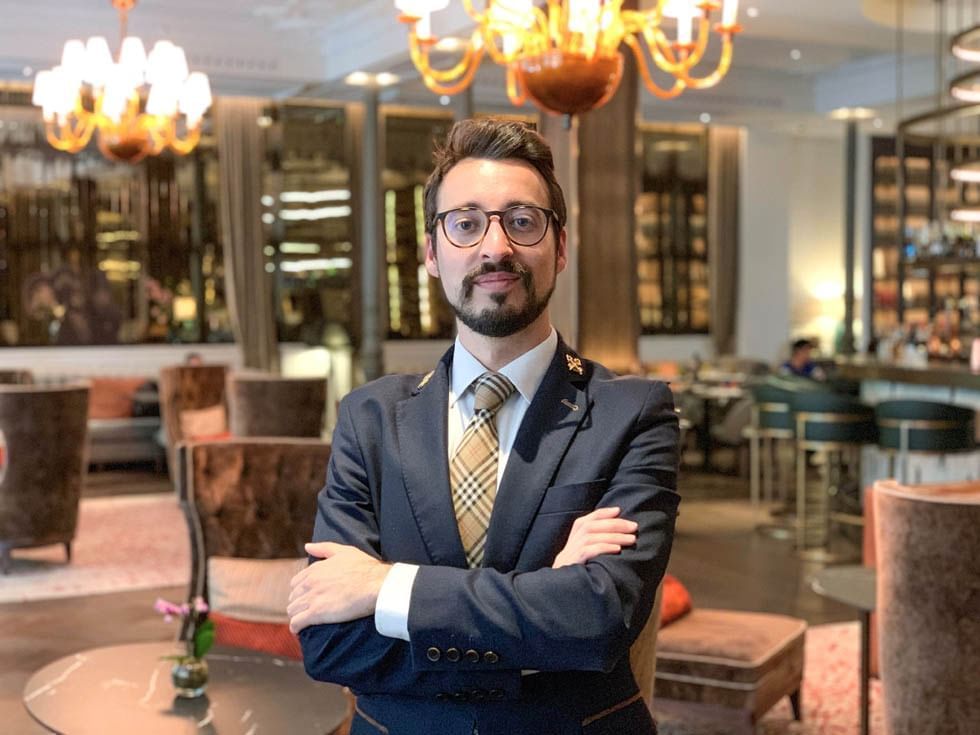 David Veguillas Head Concierge at Gran Hotel Inglés
