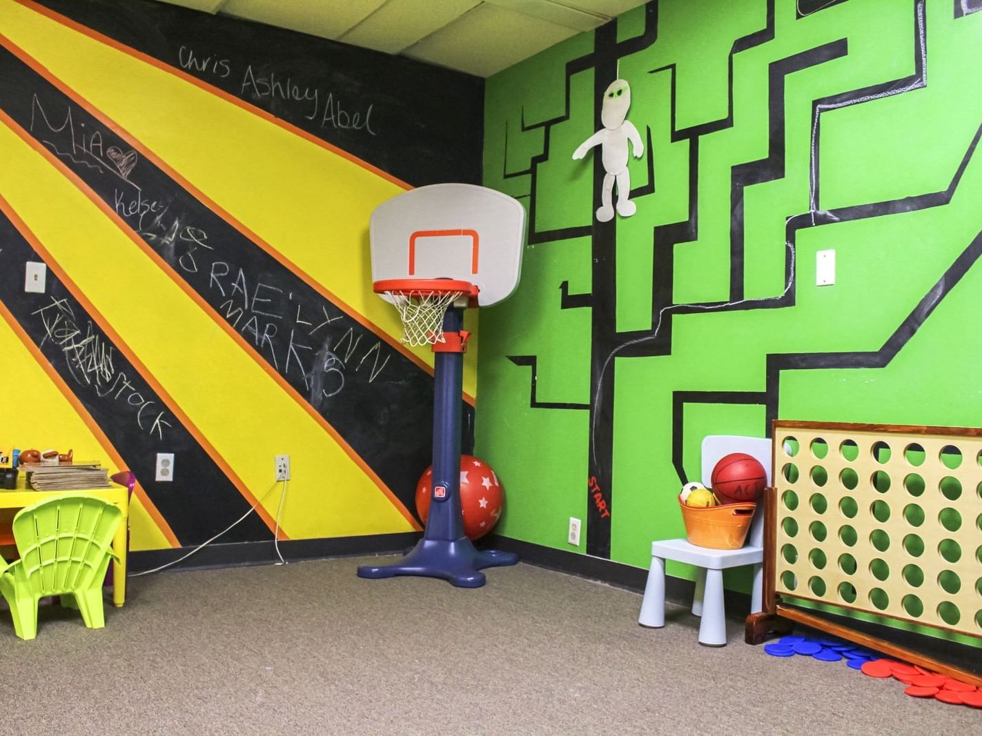 Kids play area at Mystic Dunes Resort