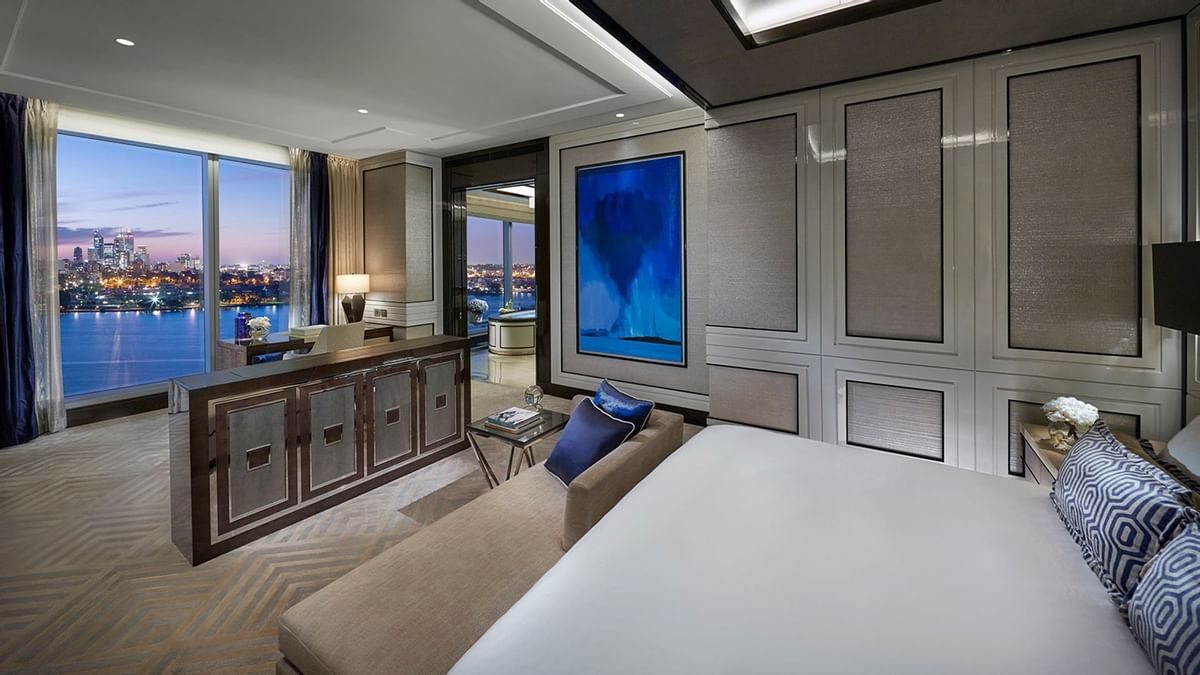 Interior of Two Bedroom Crystal Villa at Crown Towers Perth