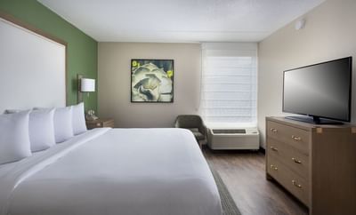 king bed