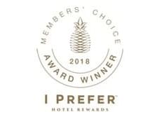 2018 I Prefer Members' Choice award of Palazzo Versace Dubai