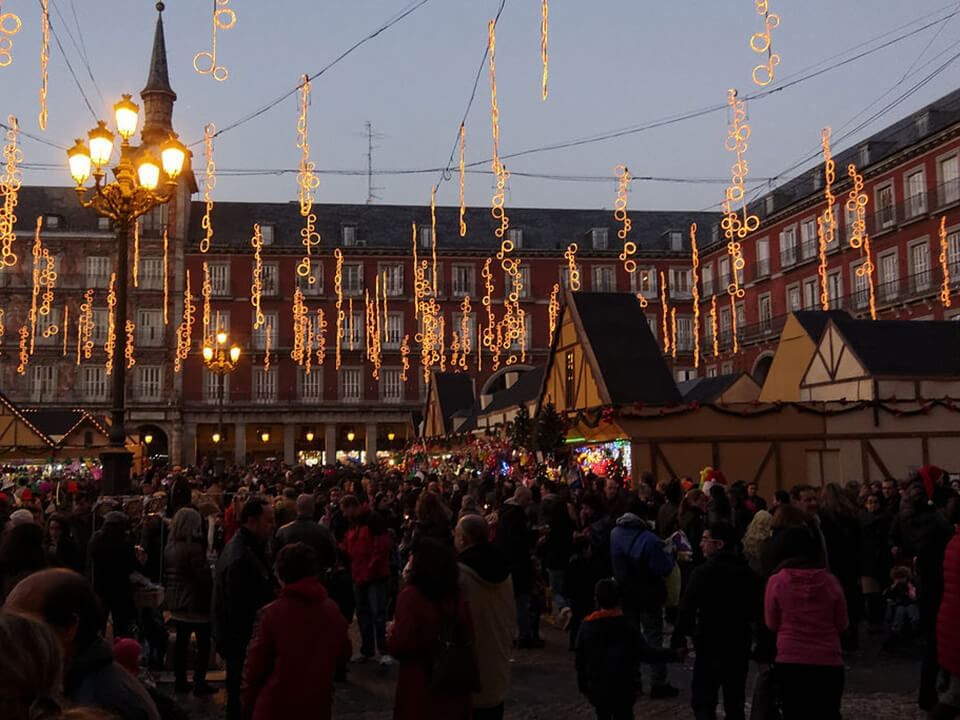 Mercadillos navideños de Madrid Plaza Mayor