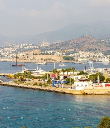 The Ancient City Of Halicarnassus Of Caria near TMT Bodrum