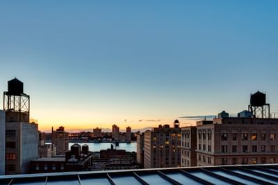 View of a harbor from the top of a building near ArtHouse Hotel