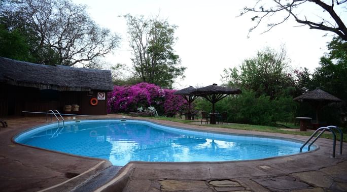 The Hotel Swimming Pool at Hotel Kilaguni Serena