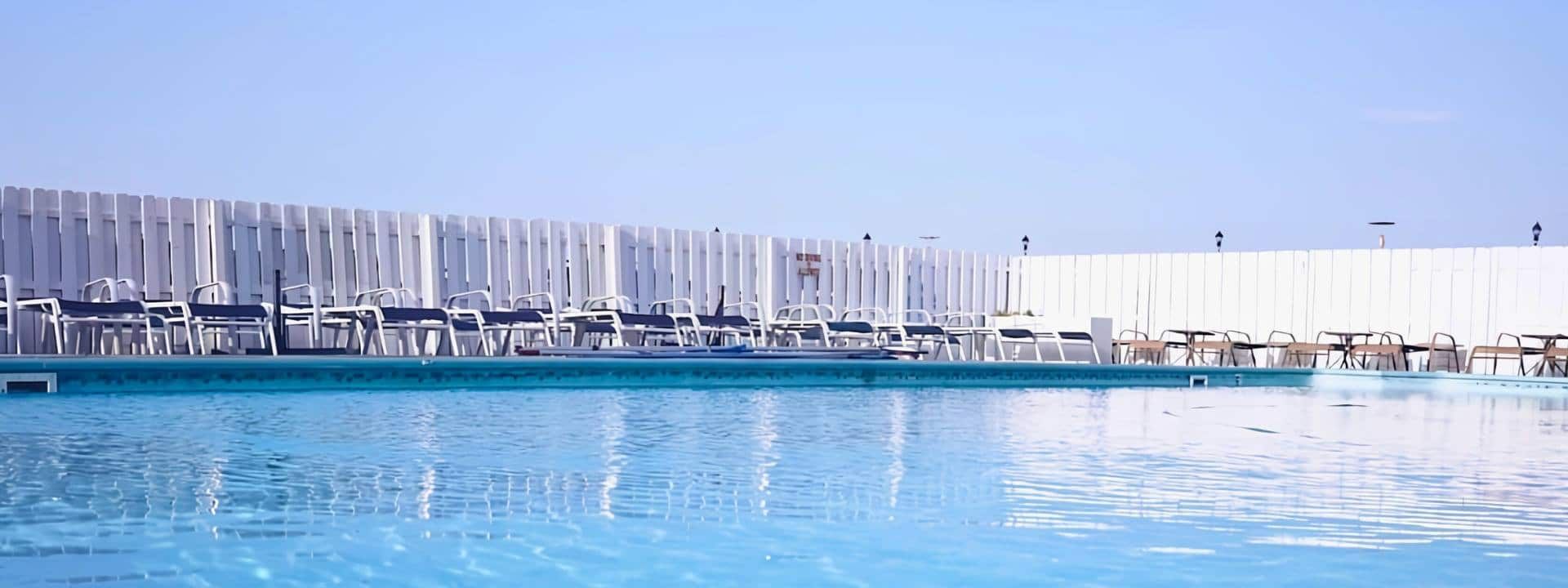 outdoor swimming pool deck at berkeley oceanfront hotel