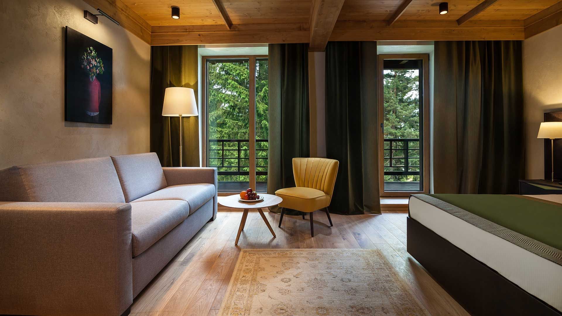 Deluxe Room la Ana Hotels Bradul în Poiana Brașov