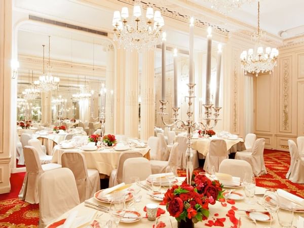 Salle de banquet de l'Hôtel Westminster Paris
