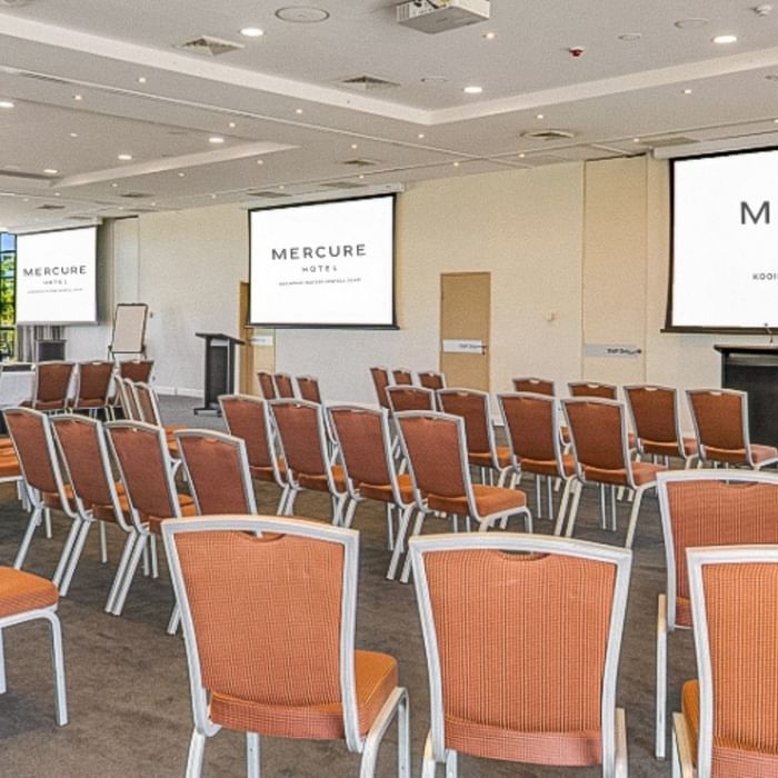 Board room theatre style Kooinday waters