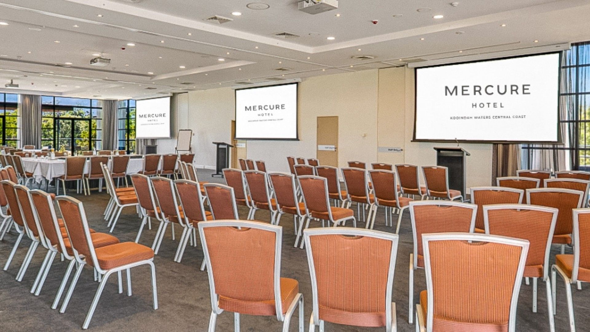 Board room theatre style Kooinday waters
