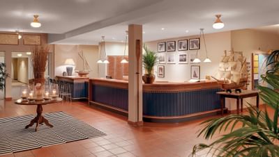 reception at Precise Resort Rügen