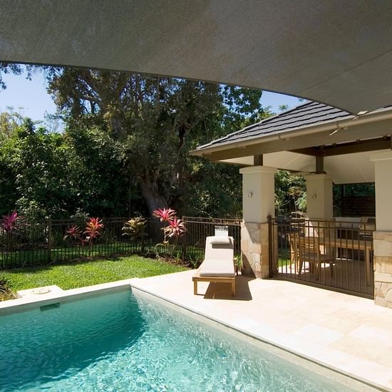 Pool at villa at Pullman Port Douglas sea temple resort and spa 