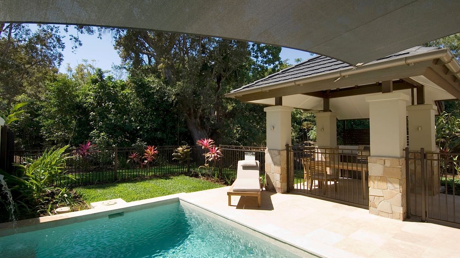 Pool at villa at Pullman Port Douglas sea temple resort and spa