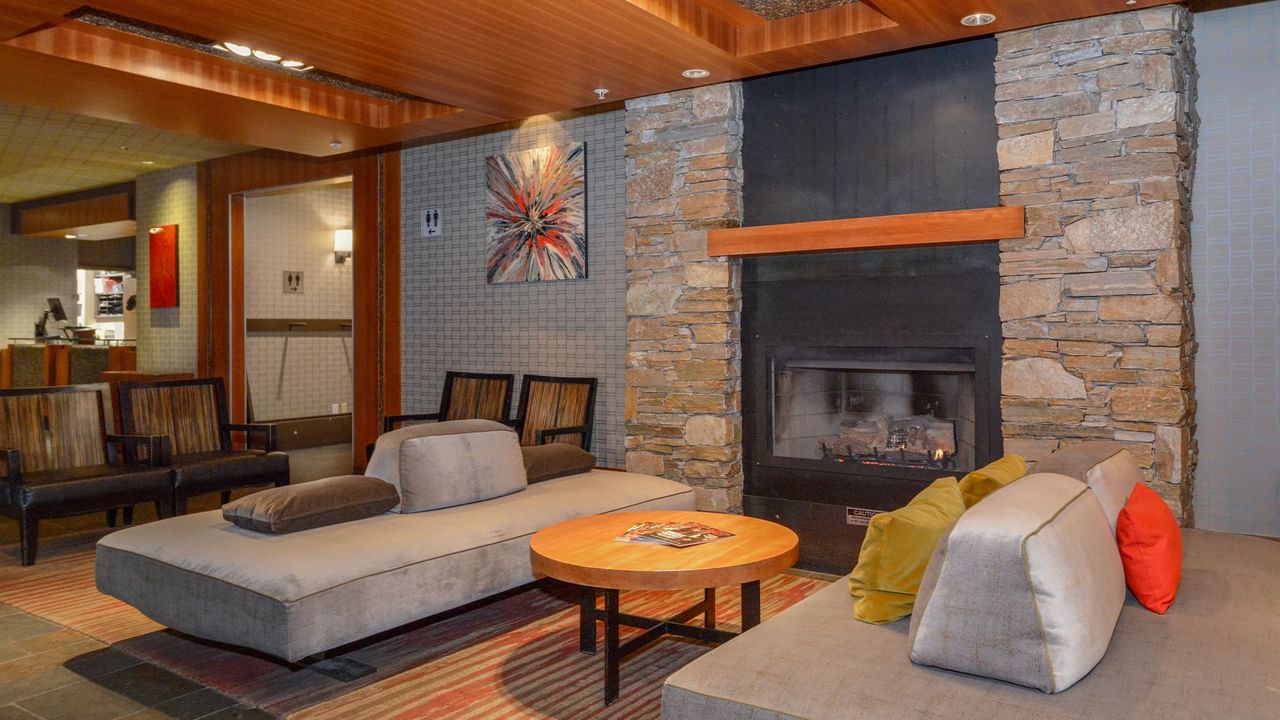 Listel Whistler, a Coast Hotel, hotel lobby