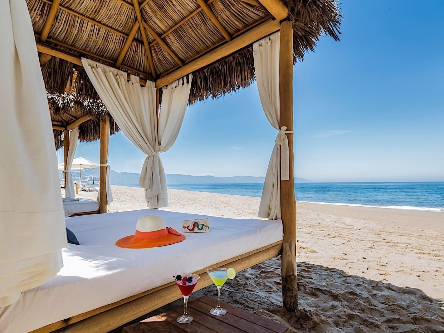 Cabanas by the Oceam