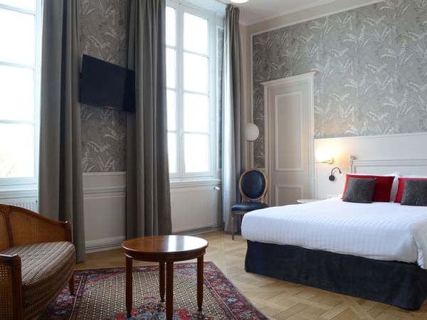 Prestige Loire Room at Hotel Anne d'Anjou in Saumur, France