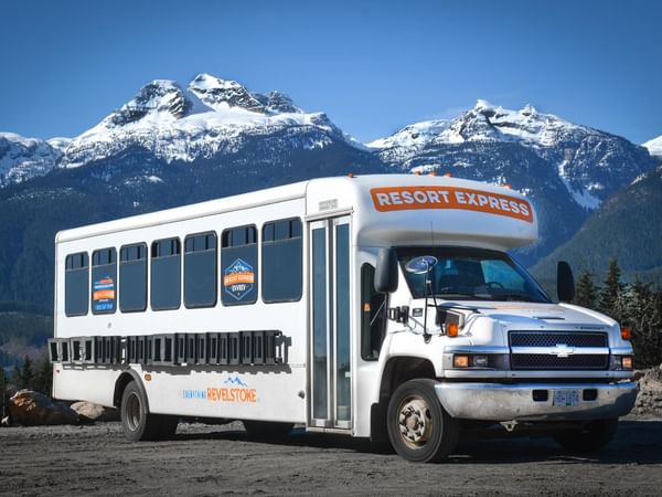 daily shuttle to the ski hill