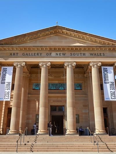 Exterior of Art Gallery of NSW near Sofitel Sydney Wentworth