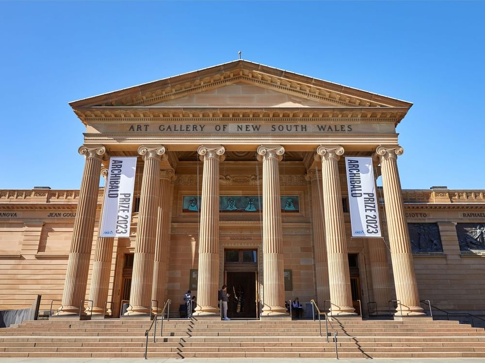 Exterior of Art Gallery of NSW near Sofitel Sydney Wentworth