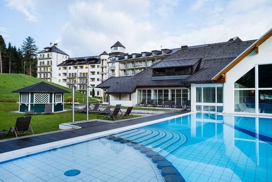 Wellnessbereich im Schloss Pichlarn