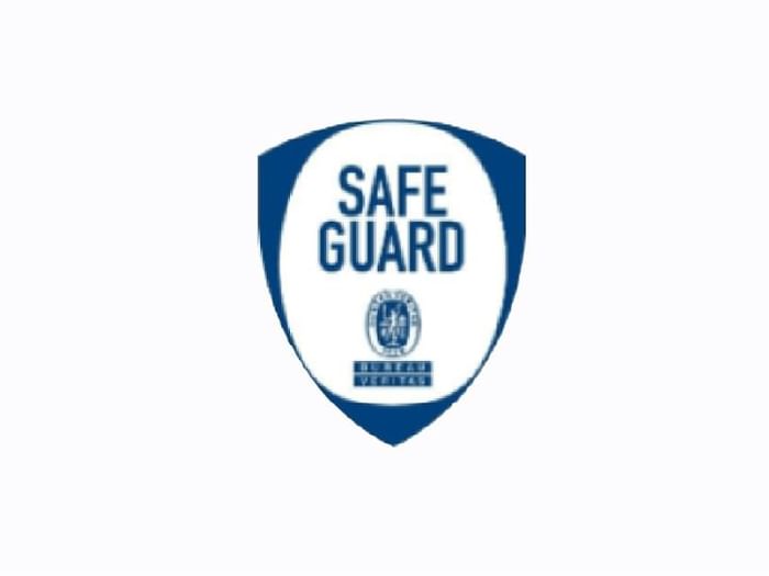 The official logo of Safe Guard	 used at Hotel Isla Del Encanto