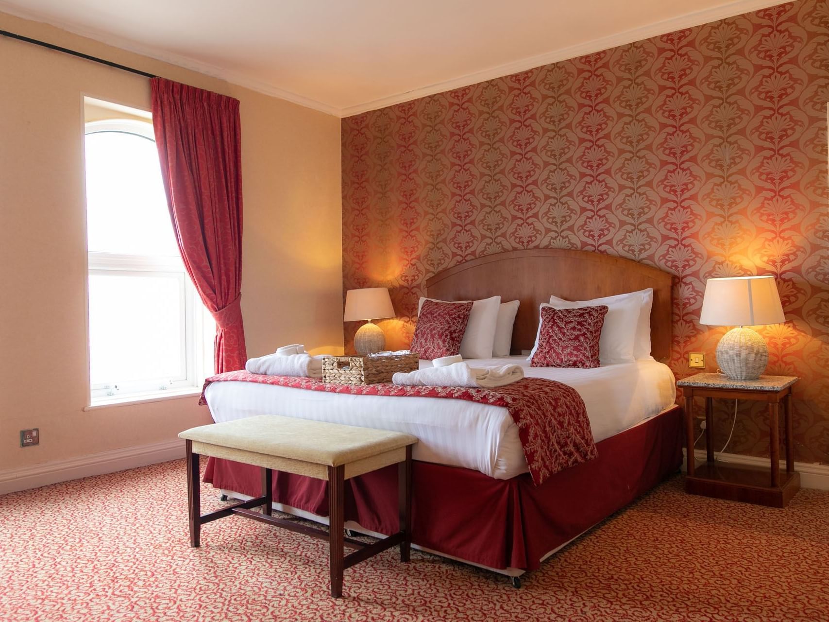 Comfy bed in Premium Double Room, The Imperial Hotel Blackpool