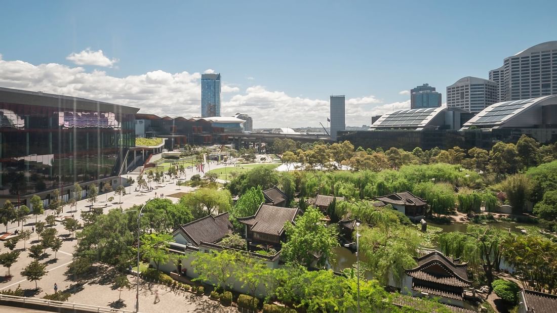 Chinese Garden of Friendship near Novotel Sydney Darling Square