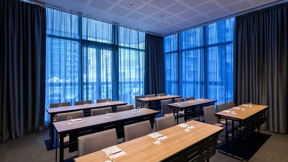 Classroom-style layout in Guilford Lane 2 at Melbourne Central