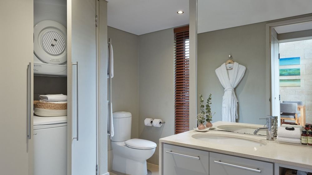 Second Bathroom in our Two and Three Bedroom Villas