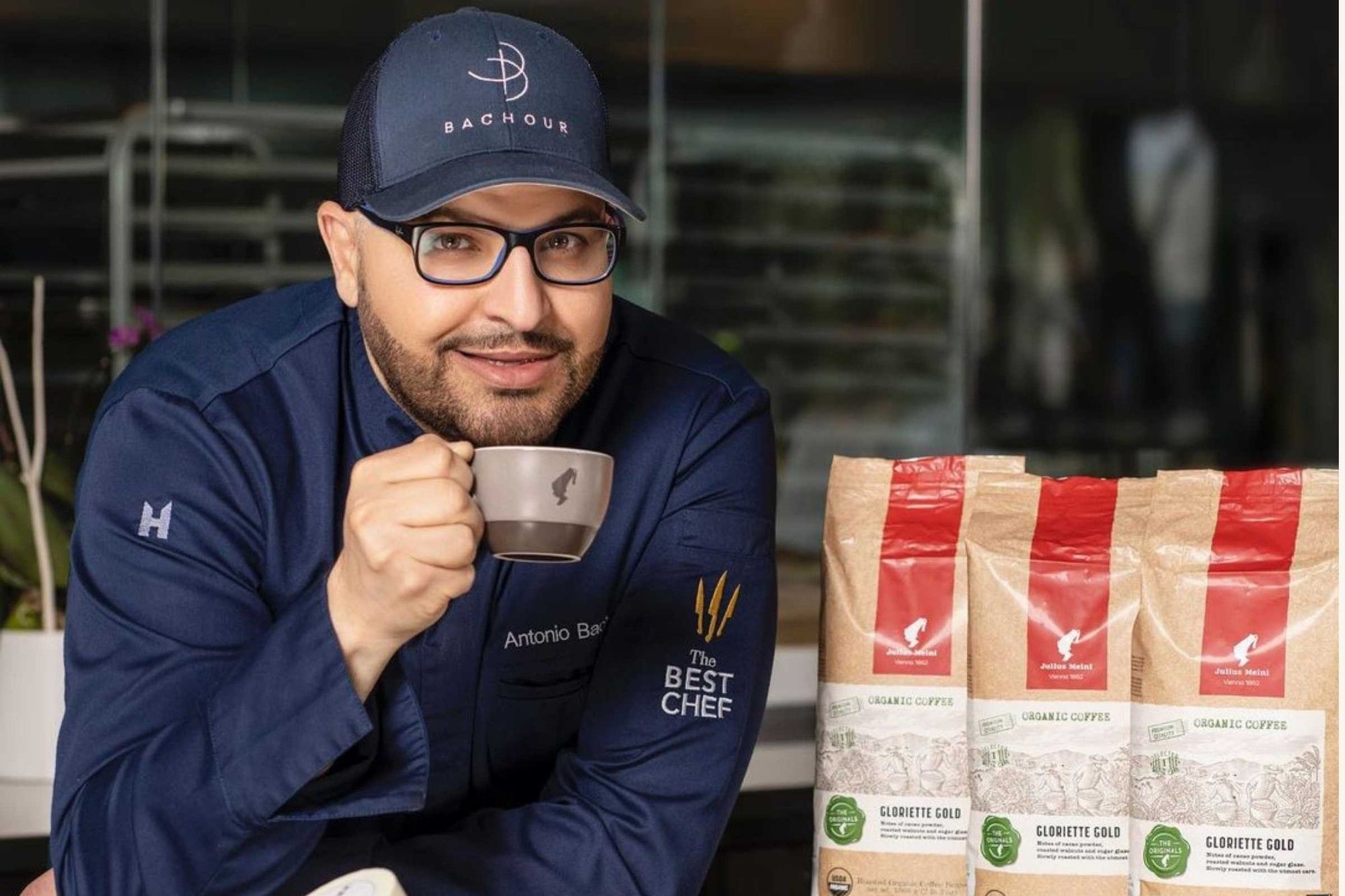 Internationally acclaimed pastry chef Antonio Bachour