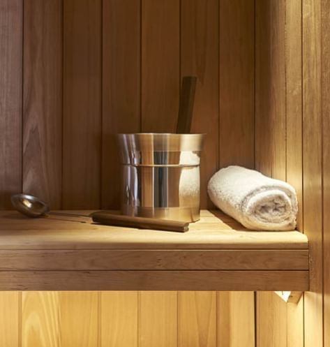 Sauna wood at Splendid Hotel and Spa