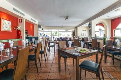 Sahara Sunset Restaurant Seating Area