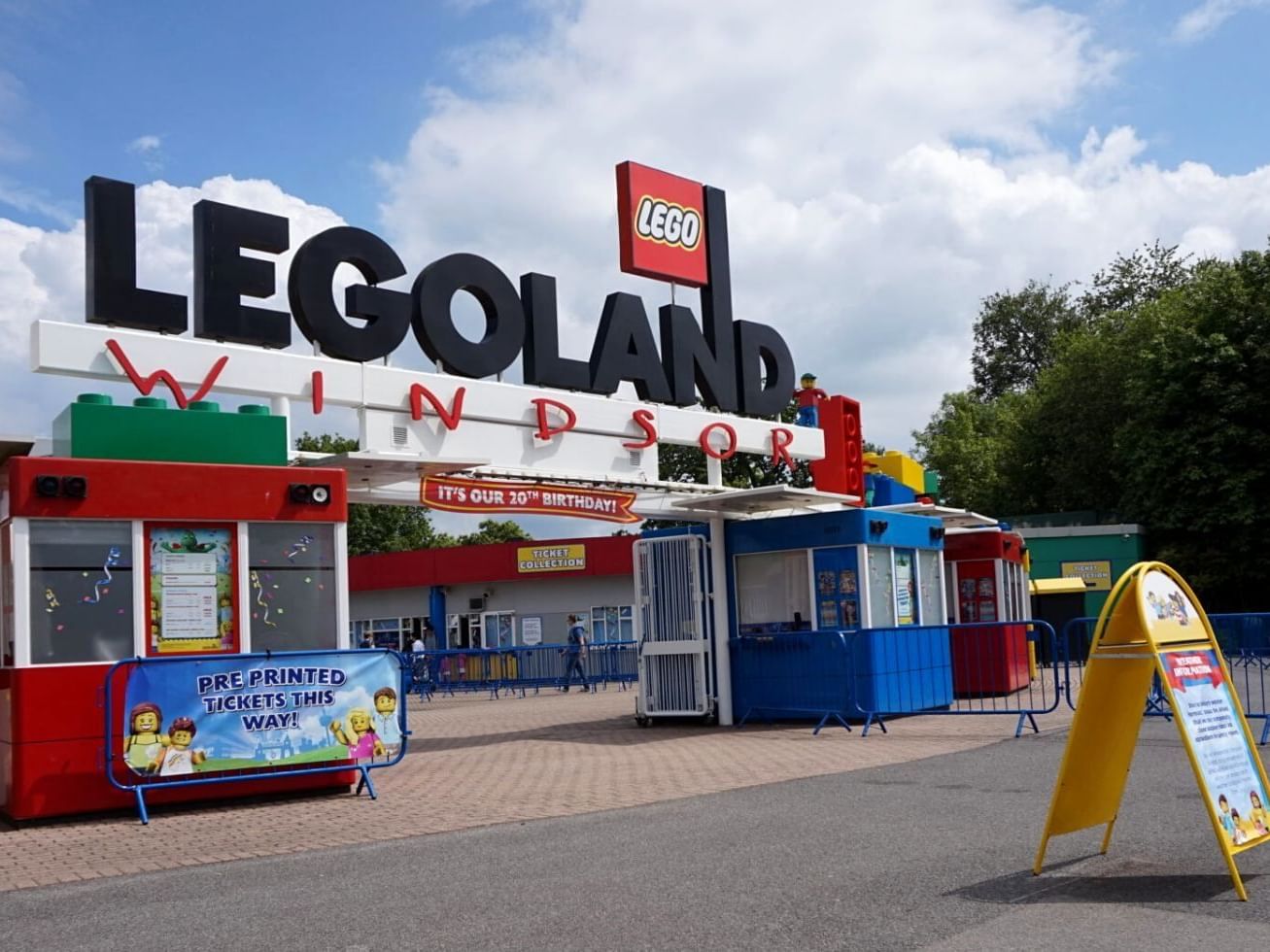 Exterior of Legoland Windsor