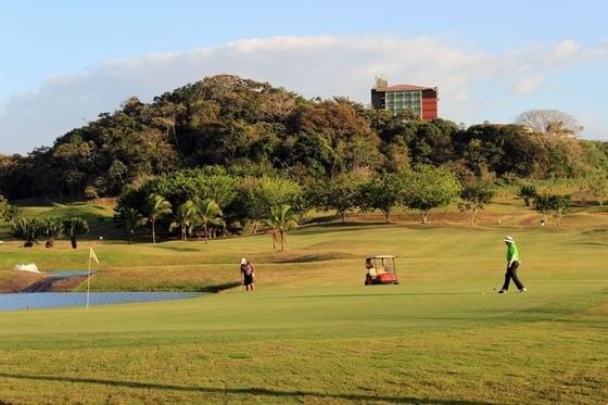 Golf Course and Hotel