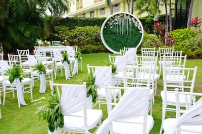Knutsford Garden Courtyard Wedding