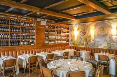 Tables in Serafina Upper West, ArtHouse Hotel New York