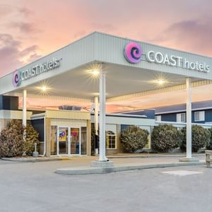 Exterior of Coast Swift Current Hotel