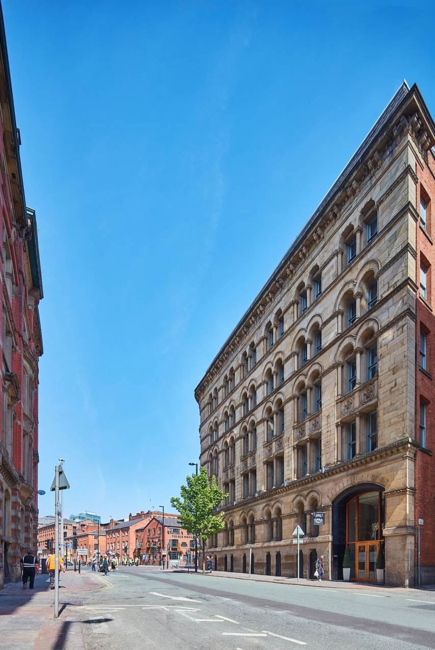 Exterior view of the hotel & street, Townhouse Hotel Manchester