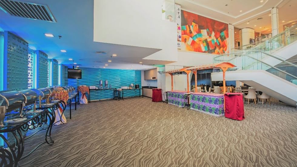 Spacious interior of Foyer event space at Sunway Hotel Georgetown