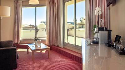 Privilege Room at Hotel Casino des Palmiers in Hyères, France