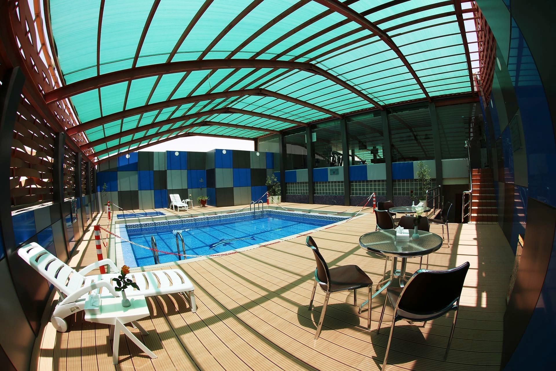Pool at Dabab Hotel by Warwick