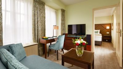 King Bed Junior Suite at Aria Hotel in Prague